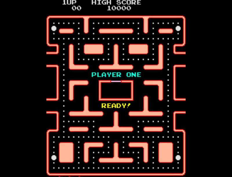 吃豆人20周年纪念版！键盘O  K   后5投币1开始链接：