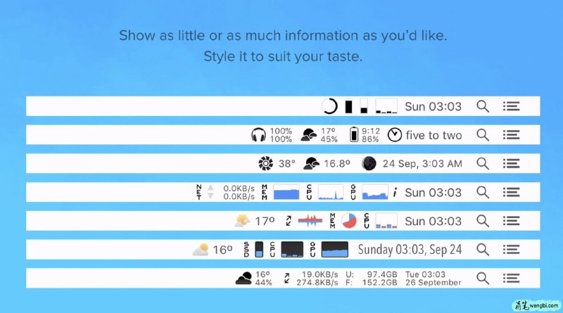 iStat Menus 6.31 - 最强大的macOS系统监控 注册方法：安装包中有序列号，将iStat Menus.app拖入Applications后打开程序，输入注册信息即可下载链接: 
