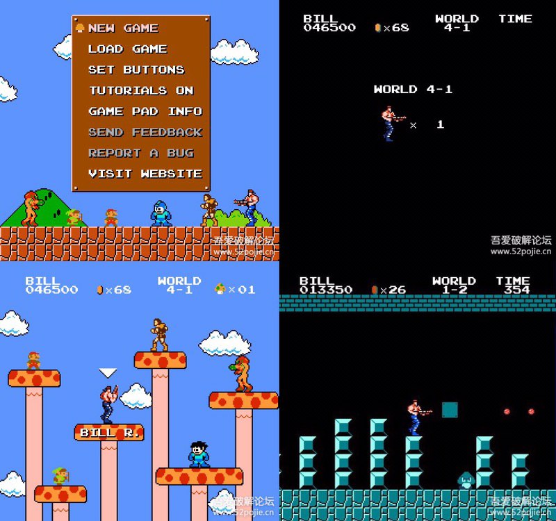 “毁童年”极品佳作《魂斗罗乱入超级玛丽的世界》